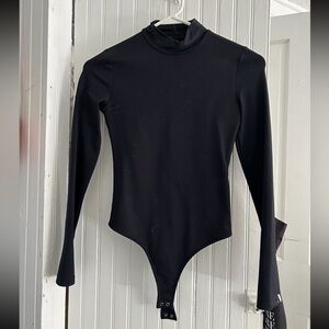 Abercrombie & Fitch seamless bodysuit black